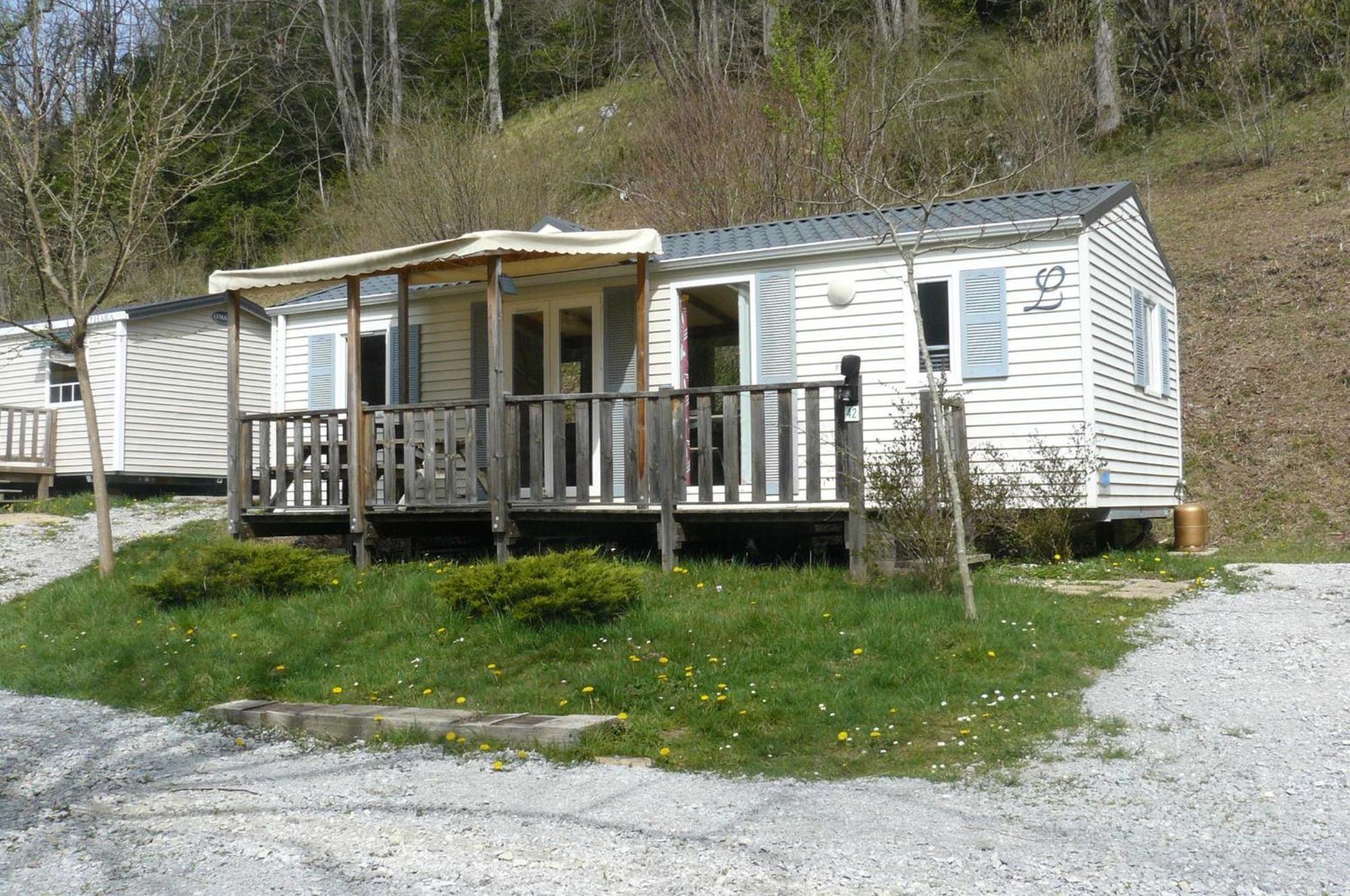 Camping Le Rey Louvie Juzon Kamer foto